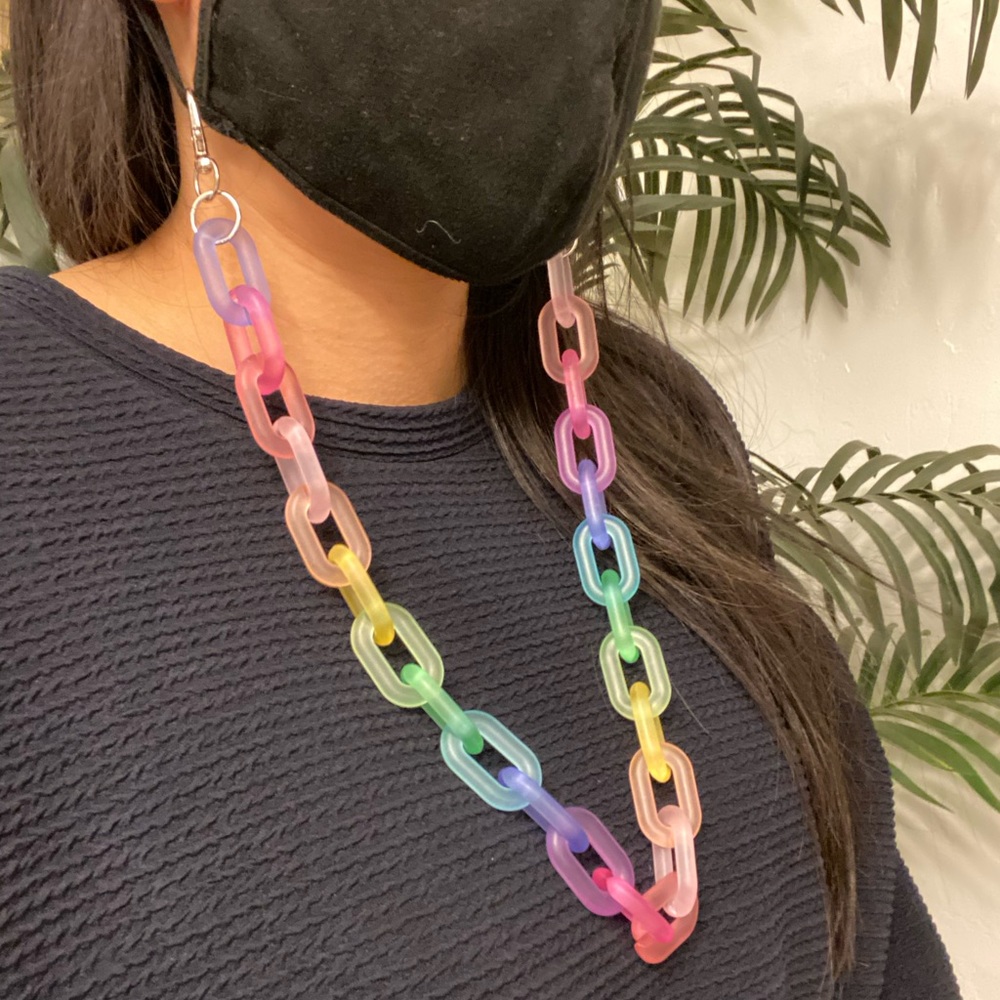 Rainbow Cable Acrylic Chain
